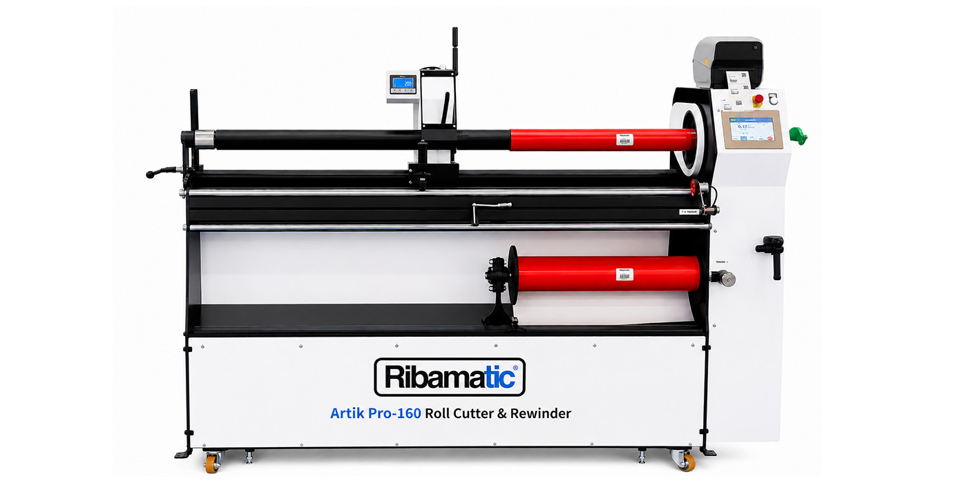 Roll Slitter Rewinder ARTIK-PRO - Ribamatic