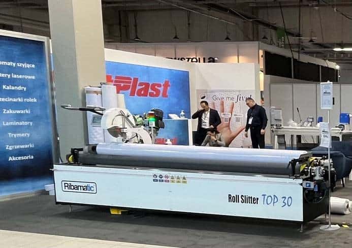 RIBAMATIC showcased the latest cutting technology at REMA DAYS in Poland the biggest show for Digital Printing in Europe.