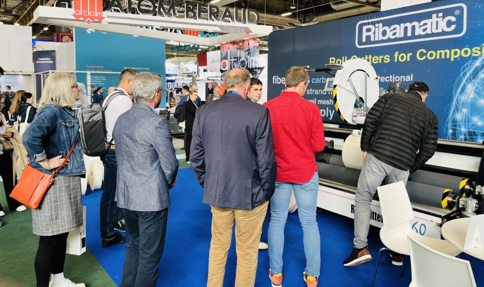 Roll slitting machines for composites JECWORLD 23 Ribamatic