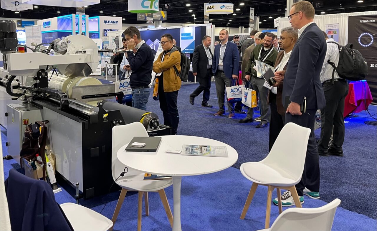 RIBAMATIC leading the Roll cutters for Composites at CAMX in Atlanta