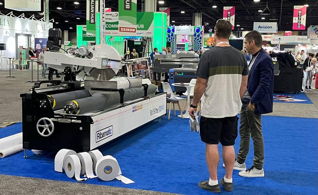 Ribamati Roll Slitter TOP40 at Atlanta Printed United