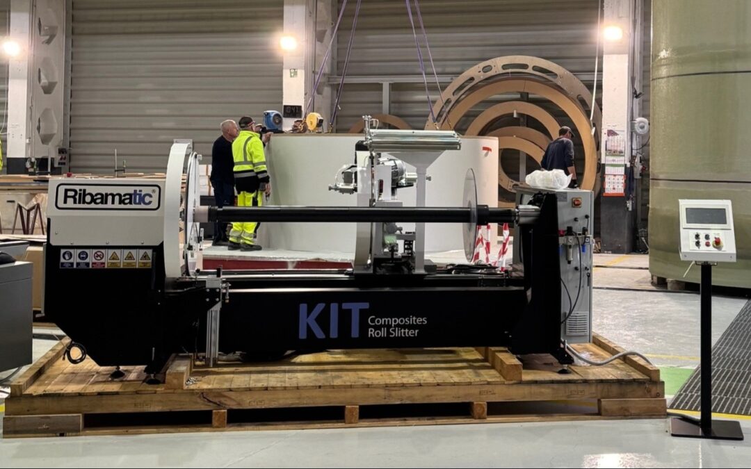 Nouvelle installation réussie : le modèle KIT confirme son leadership dans la coupe de composites