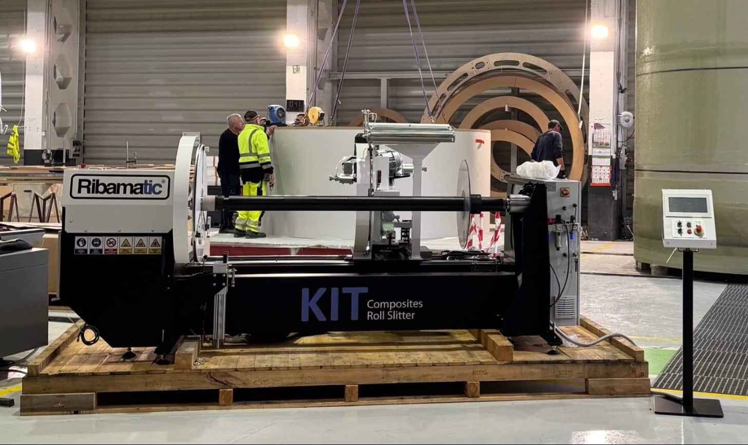 Ribamatic KIT Roll Slitter for composites 3