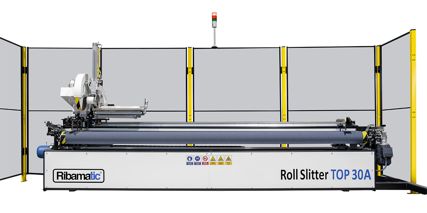 Automatic Roll Slitter TOP30A - Ribamatic