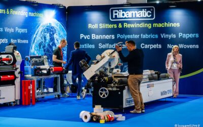 Ribamatic at FESPA Barcelona. We cut, you print.