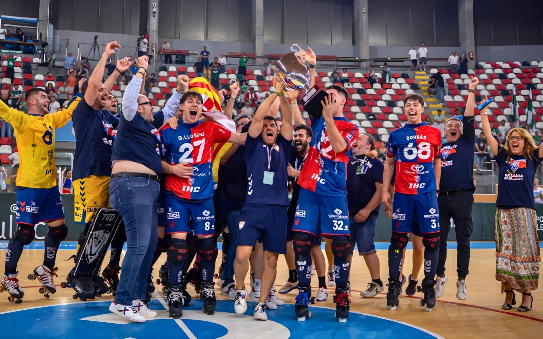 Ribamatic celebrates the triumph of Igualada Hockey Club: champions of the OK Liga 2025/26
