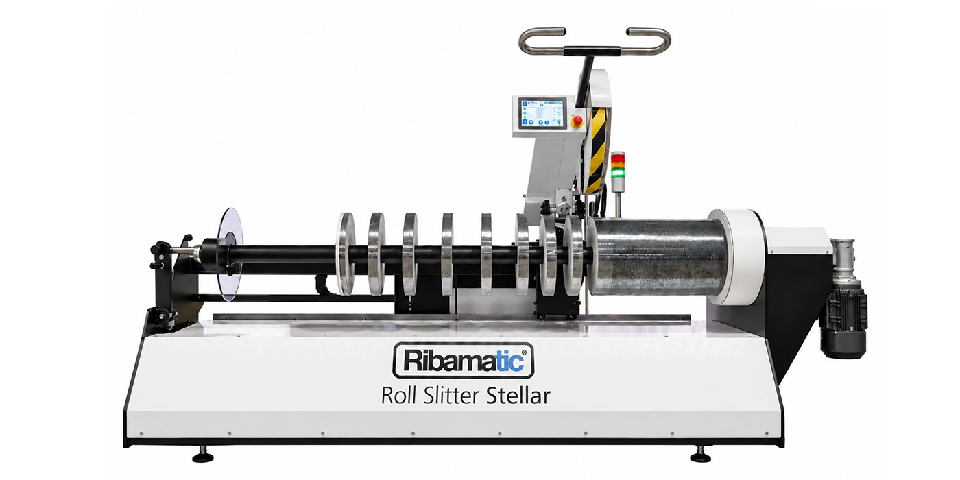 Roll Slitter Rewinder ARTIK-PRO - Ribamatic